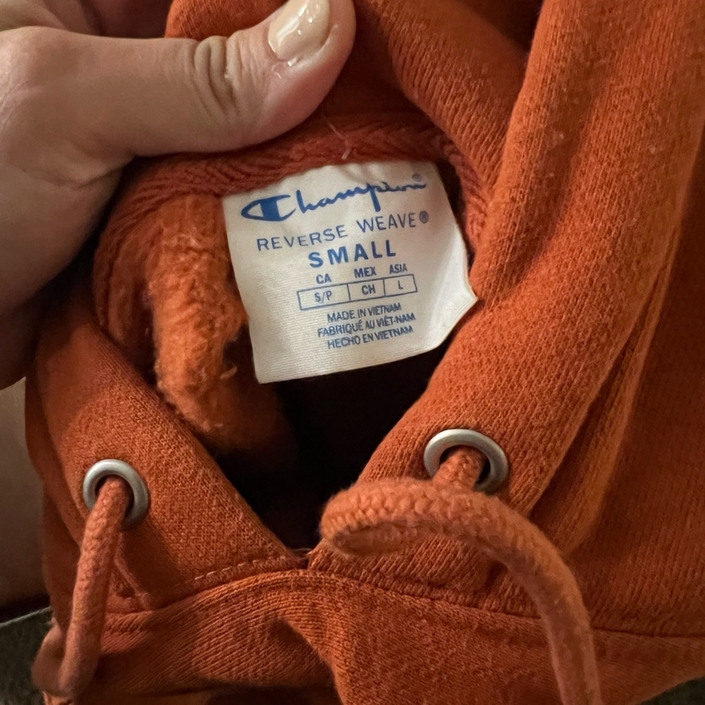 Champion Burnt Orange Sweatshirt - Picture 3 of 4